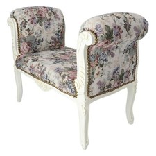 Bank In Weiß Lackiert Mit