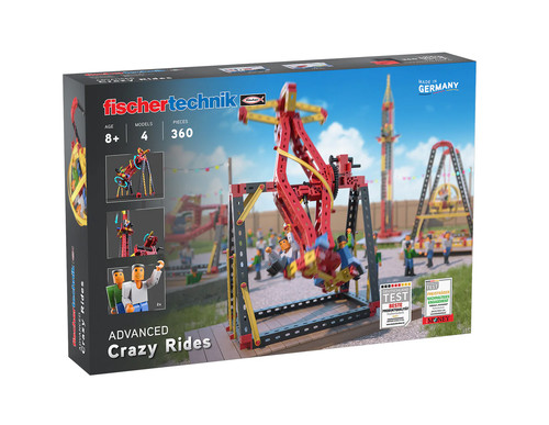 Fischertechnik crazy rides - crazy,