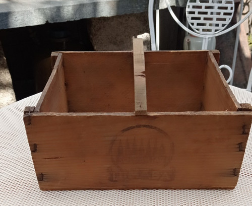 Alte kleine holzkiste shabby - holzkiste,