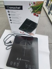 AMZCHEF Induktionskochplatte,2000W Einzelinduktionskochfeld mit schlankem Design