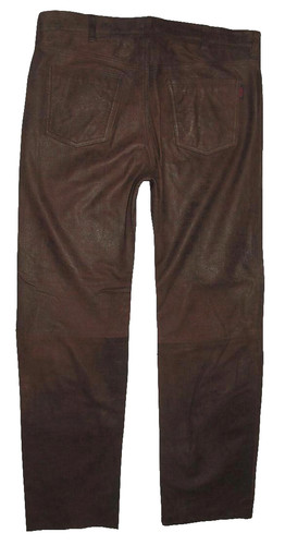 Maddox herren lederjeans - maddox, herren-