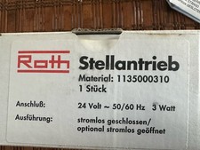  Fa. Roth 8 Stellantriebe für Fußbodenheizung
