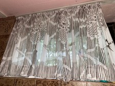 DESIGNER STOFF Fenstervorhang atmungsaktiv