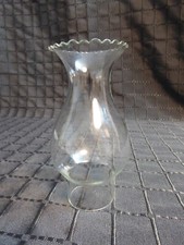 Glaszylinder Petroleumlampe Ø 42,5 x H 130 mm Ersatzglas Glas Lotuszylinder