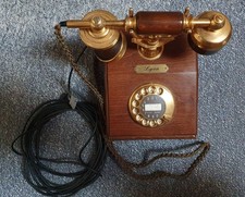 Retro Haustelefon Holz Vintage