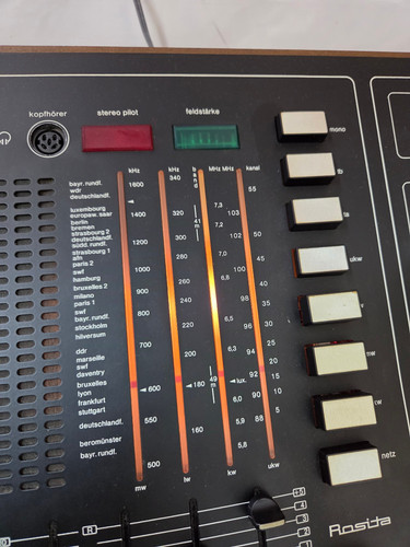 Rosita weltfunk stereo - rosita, anlage