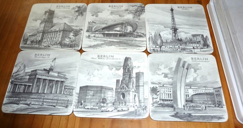 Vintage untersetzer berlin - vintage,