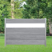 WPC Zaun Komplettset