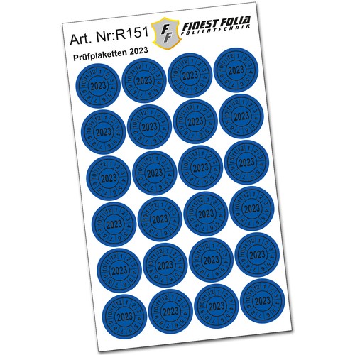 24x prüfplakette jahr 2023 - 24x,