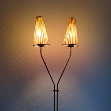 Stehlampe - Tütenlampe vintage - retro Nostalgie 50-60-70 er Jahre - retro