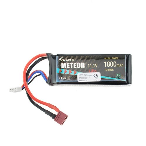Efaso akku 1800mah li po - 1800mah, li-po