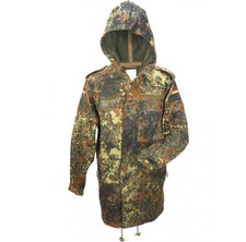 orig. Bundeswehr Parka Flecktarn ohne Futter Feldparka Feldjacke Jacke BW Armee