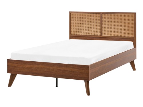 Bett holzoptik dunkelbraun - bett,