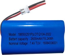 Lithium ionen akku - 7,4, 2600