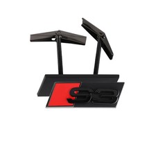 3D Schwarz Chrom Frontgrill