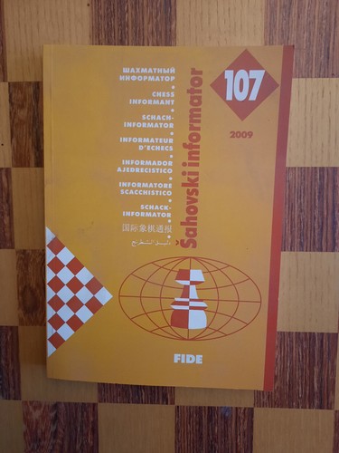 Schach informator 107 aus - schach-informator,