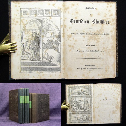 Bibliothek deutscher - 3x,