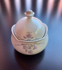 ✅ Villeroy & Boch Porzellan Zuckerdose Gallo Violetta Vintage 1980er