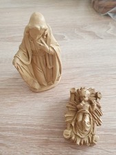 Tiroler Krippenfigur 2 Stück Aus Kunstharz von butzan & Bercker Kevelaer 