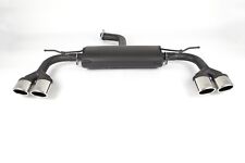 Sportauspuff Endschalldämpfer für VW Golf 8 1.5 TSI Endrohre 95x65mm poliert