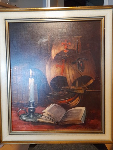 Kurt moser öl gemälde im - Öl,