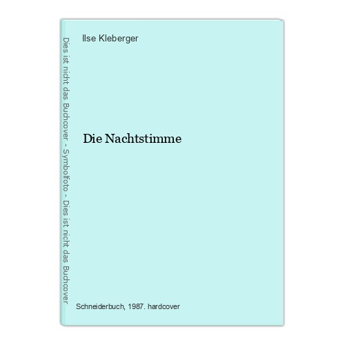 Die nachtstimme kleberger - die,