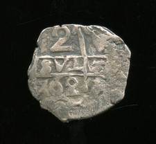 Bolivien Carlos III 2 Reales