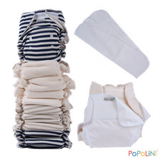 XL-Set  Popolini Ultra Fit Interlock Soft   3-15 Kg
