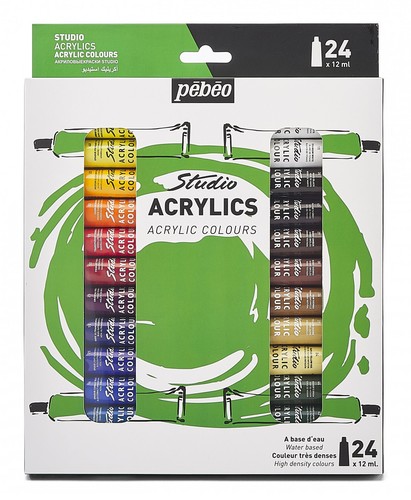 Pebeo studio acrylfarbe set - pebeo,