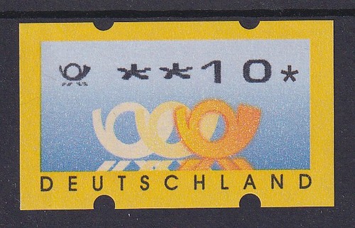 Atm posthörner währung - posthörner, dm-währung