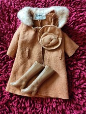 Superstar Barbie Vintage Fashion 60er Jahre Wintermantel Mütze Stiefel