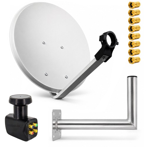 Satelliten anlage 80cm - 80cm, sat