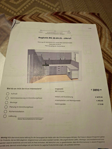 Ikea einbauküche form - einbauküche, l-form