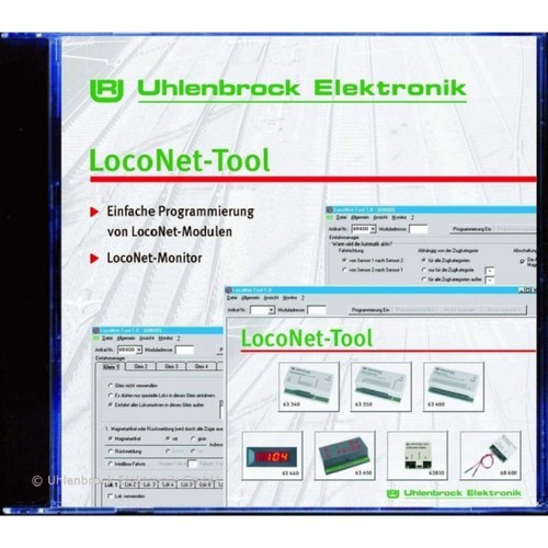 Uhlenbrock 19100 loconet tool - 19100, loconet-tool