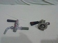 Gebrauchter Zapfhahn mit Fass Anschluß. Ideal für Hobbybrauer