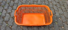orangener Wäschekorb, Korb, gelb, Pneumant, DDR VEB Ostalgie