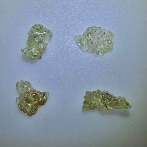 4er lot hyalit opal - opal, (uv