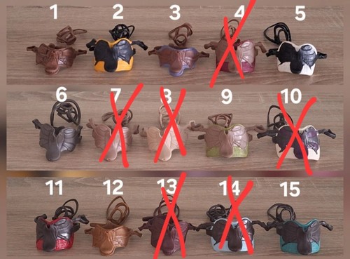 Schleich pferde sattel - pferde,