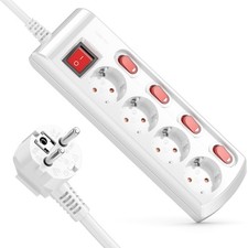 Steckdosenleiste 4 Fach