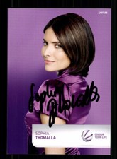 Sophia Thomalla SAT 1 Autogrammkarte Original Signiert # BC 220261