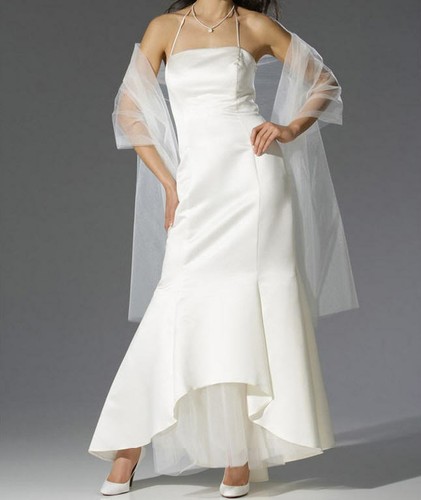 Neu satin brautkleid - satin,