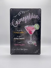 Blechschild Cocktail