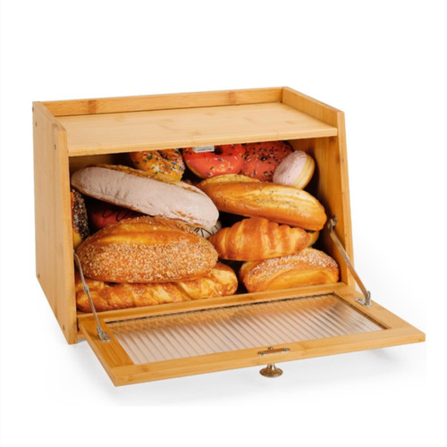 Holz brot kasten - holz,