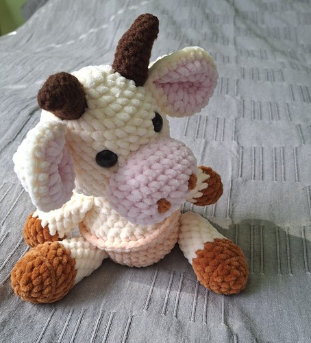 Kuscheltier baby kuh - kuscheltier,