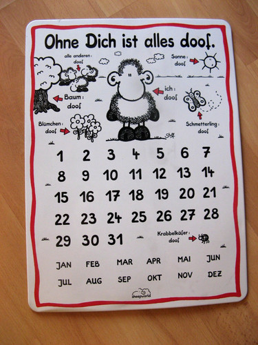 Sheepworld dauerkalender - sheepworld,