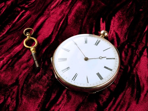 Alte taschenuhr lépine - alte, taschenuhr,
