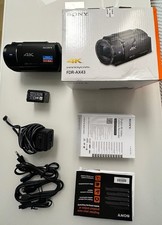 Sony FDR-AX43 Handycam 4K Video Camera Camcorder Guter Zustand