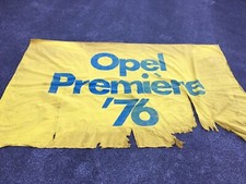 Opel fahne werbefahne stoff - opel,
