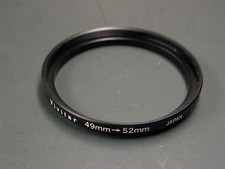 Vivitar Filteradapterring  49-52 (52-Filter in E49 Obj) 52mm Filter in 49mm Lens