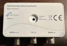 Multimedia Dosenaufsatz MMDoA TV Radio Internet WLAN DATA Multi Media NEU